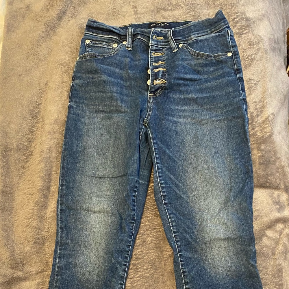Lucky Brand High Rise Skinny Jeans